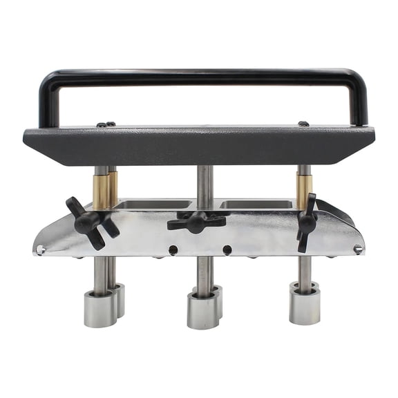 3 Station Ed Roller Bender, Roofing Sheet Metal Bending Tool For 090 Degree Angle 13130mm Bending
