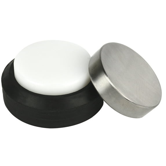 3" Steel with Nylon Base 2-in-1 Bench Block Anvil Tool Set Surface for Metal Forming Stamping Jewelry Repair - FORM-0088