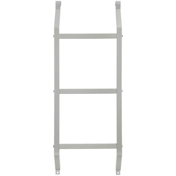 3-Step Basement Egress Ladder Window Steel Emergency Escape for Egress Window Well$$Tools