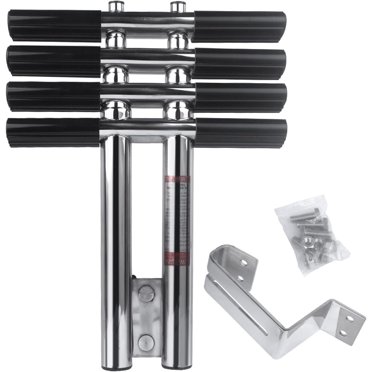 Heavy Duty Marine Telescoping Ladder – Stainless Steel 3 Step For Boat & Pontoon