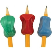 The Pencil Grip 3-Step Training Kit with 3 Premium Ergonomic Pencil Grips, Crossover Grip, Pinch Grip, Pencil Grip