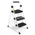 3 Step Ladder, Folding Step Stool for Adults with Handle, Lightweight