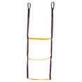 thumbnail image 1 of 3 Step Marine Rope Ladder, Boarding Ladder Nylon Webbing with Buckle Non Slip for Inflatable Boat, Kayak, Emergency, Wakeboard, Sailing, 1 of 8