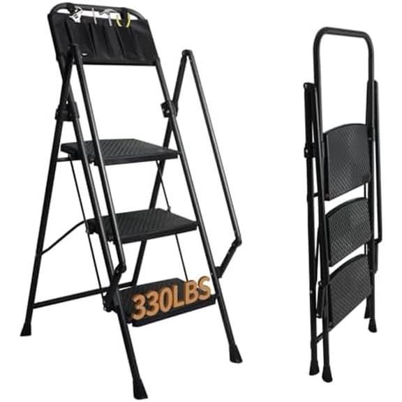 3 Step with Handrails 330lbs Capacity$$Tools