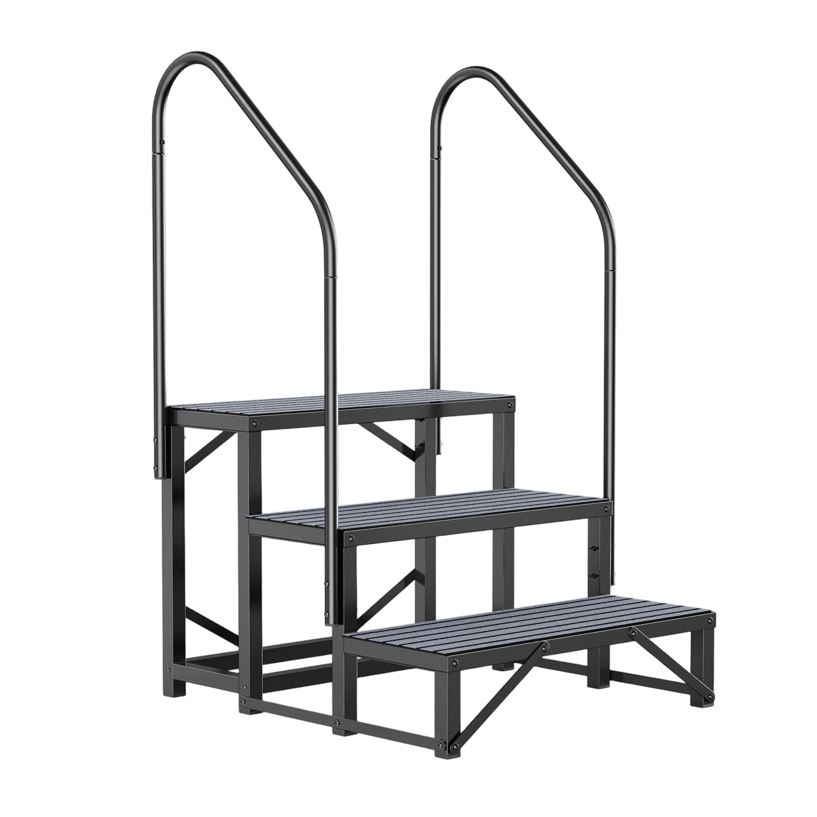 3 Step Rv Ladder 3 Steps RV Ladder, 440lbs Load Capacity Hot tub Steps with Anti-Slip ...