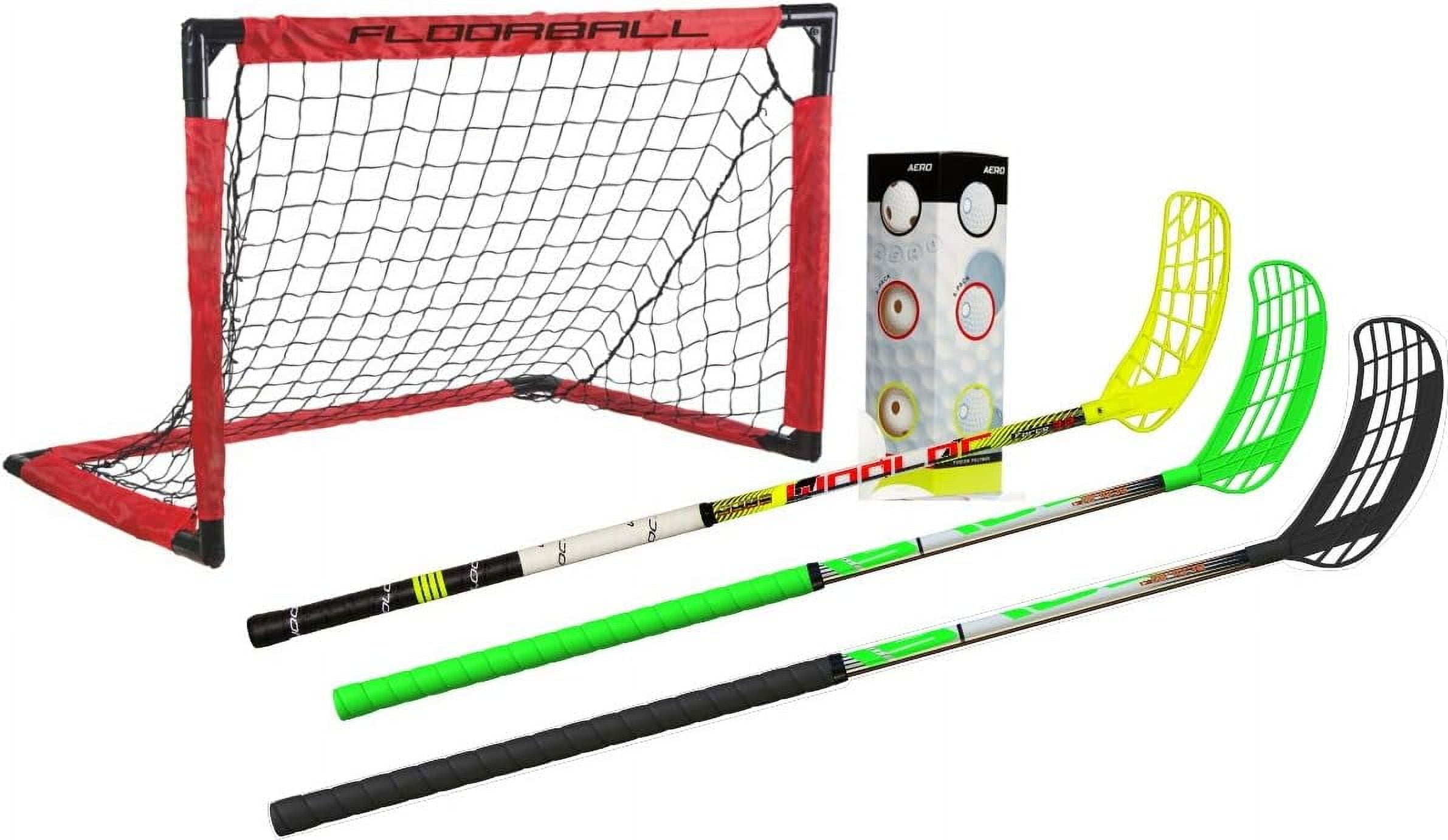 3-Stick Home Floorball Set (Wooloc) - Walmart.com