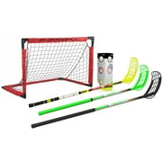 3-Stick Home Floorball Set Wooloc