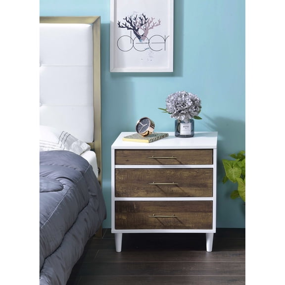 3 Storage Drawers | KD rectangular night - table | Meet daily storage needs easily