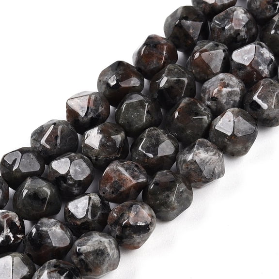 3 Strand Natural Fluorescent Syenite Rock(Glow under UV Light) Beads Strands Round Faceted 9.5~10x9~9.5x9~9.5mm Hole: 1mm 38pcs/strand 13.78~14.8''(35~37cm)