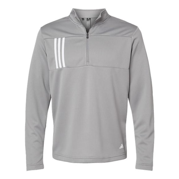 3-Stripes Double Knit Quarter-Zip Pullover - Style# A482