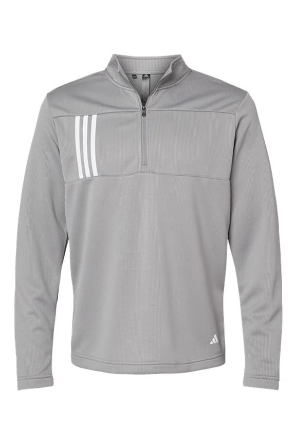 3-Stripes Double Knit Quarter-Zip Pullover - Style# A482