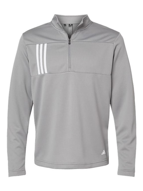 3-Stripes Double Knit Quarter-Zip Pullover - Style# A482