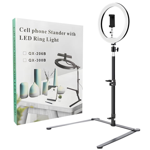 3. Sturdy Desktop Phone Tripod with Adjustable Arms & Carbon Steel Base for Video Scanning, Movie Night Setups