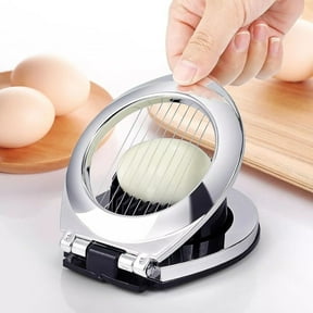 3 Style Stainless Steel Multi-functional Egg Slicer Heavy Duty Hard Boiled Egg