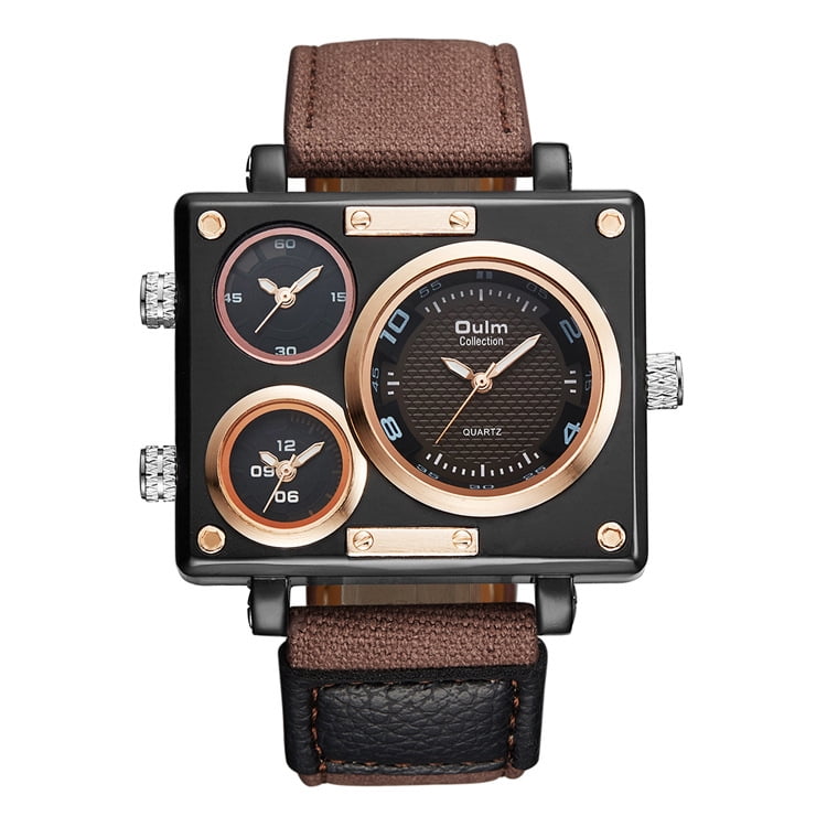 3 Sub-dials Quartz Mens Watches Luminous Pointer Fashion  display picture 2