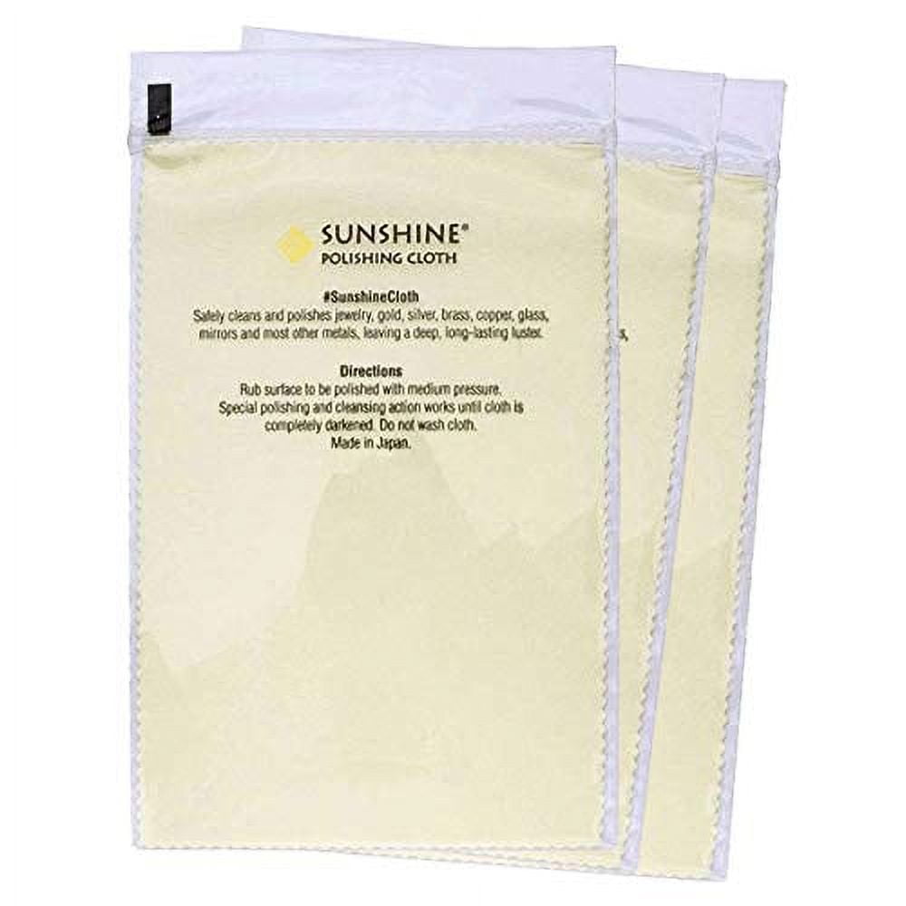 Sunshine Sterling Silver Polishing Cloth - Stagecoach Jewelry