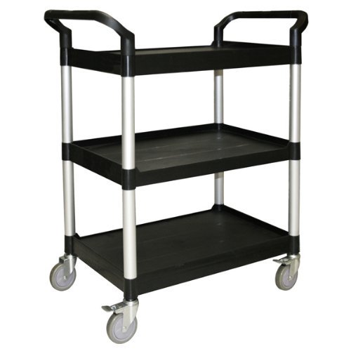3TIER BUS CART, BLACK ( KD )