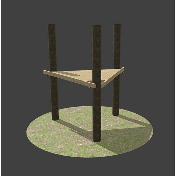 3 TREE TREEHOUSE PLATFORM KIT - SMALL