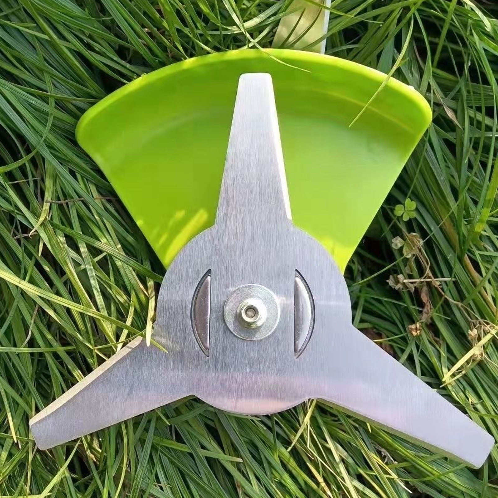 3 Teeth Lawnmower Blade, Anti Winding 3 Teeth Lawn Trimmer Blade