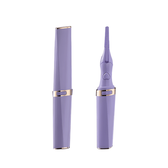 3-Temp Clip&Comb 2in1 Heated Eyelash Curler,Anti-Scald Design,10s Quick Heat,10min Auto Off,USB Recharge + Charging Cord