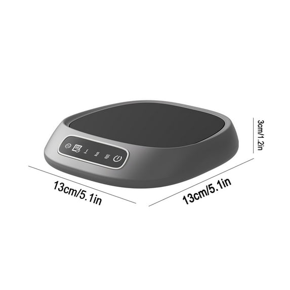 3 Temperature Setting Mug Warmer with Auto Shut Off Function, Constant Temperature Beverage Heater for Coffee Tea and Milk, Desk Warming Pad for Office Use and Home Beverage Temperature Maintenance