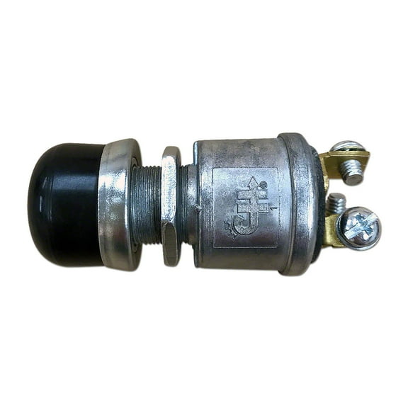 3 Terminal Push Button Starter Switch w/ Rubber Cap Fits John Deere 530 630 720 730 80 2510 2520 3010 4020 Tractor AR1324R AR20431 AR21219 AR21823