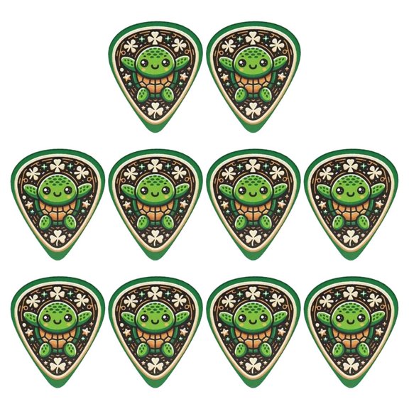 3 Thicknesses in 1 Guitar Picks Professional Bass Ukelele Guitar Picks for Easy Gripping and Versatility