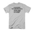 thumbnail image 1 of 3 Things To Remember Drink Triple See Double Act Single Saying Adult T-Shirt, 1 of 1