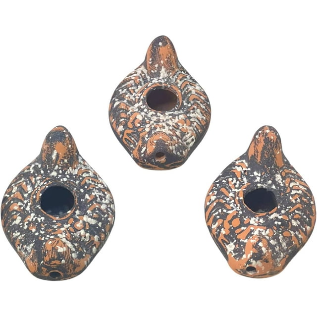 3 (Three) s Ancient Clay Oil Lamps - Herodian Oil Lamp- Judaica ...