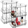 thumbnail image 1 of 3 Tier 2 Pack Clear Pull-Out Home Organizers with 2pcs Storage Drawers, Multi-Purpose Slide-Out Organizers and Storage, Bathroom Organizer, Kitchen Organizer, Medicine Organizer Cabinet, 1 of 6