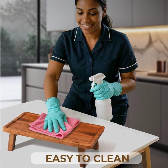 3-Tier Acacia Wood Cake Stand | Foldable Dessert Display for Cupcakes, Parties, Weddings