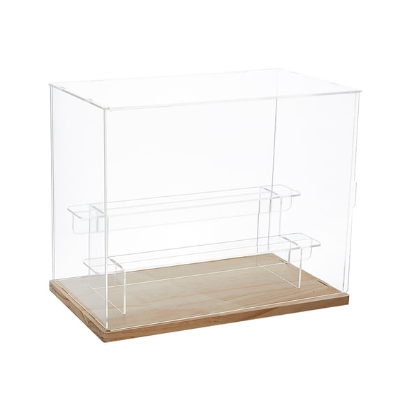 3-Tier Acrylic Display Cases Dustproof Showcase for Action Minifigure Display Case Display Boxes Stand for Collectibles Figures Decorations