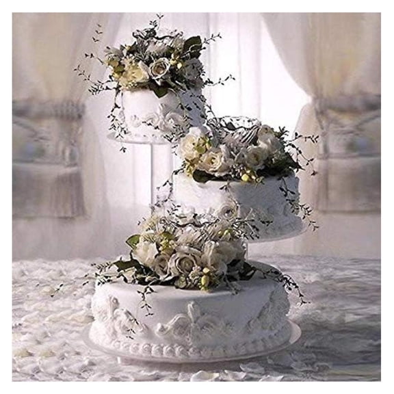 3 Tier Acrylic Wedding Cake Stand (STYLE R300)