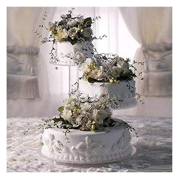 3 Tier Acrylic Wedding Cake Stand (STYLE R300)