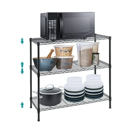 COOKCOK 5-Tier Storage Shelving Unit, Adjustable Metal Shelf, 31.5