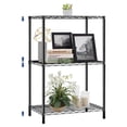thumbnail image 1 of 3 Tier Adjustable Wire Shelf, 3 Tier Metal Storage Shelves with NSF Certified, Black Wire Rack Shelving Unit, 200Lbs Capacity, 14" D x 23.5" W x 33.5" H, for Kitchen, Pantry, Laundry, Basement, 1 of 7