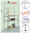 thumbnail image 1 of 3 Tier Bakers Chrome Kitchen Work Station Rack with Cutting Board & Storage, 1 of 1