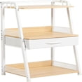 thumbnail image 1 of 3 Tier Bathroom Ladder Shelf - 11.22"D x 14.88"W x 30.51"H White, 1 of 5