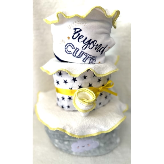 3 Tier Beyond Cute Baby Cake