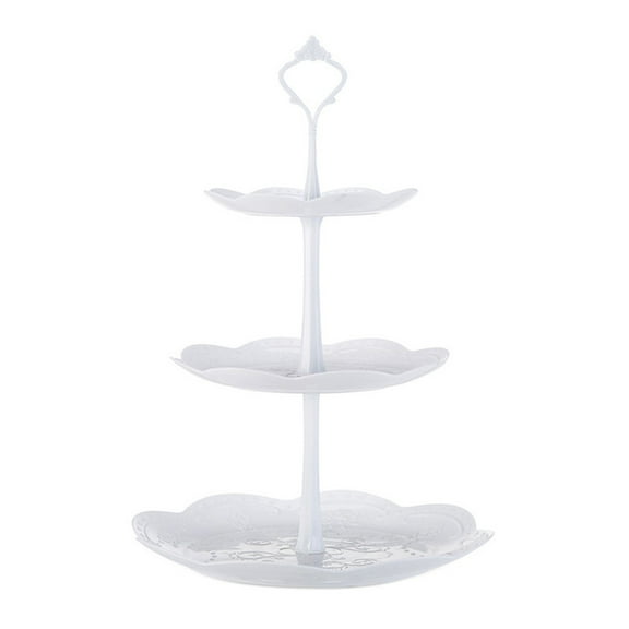 3 Tier Cake Display Stand Dessert Cupcake Stand Cake Plate Display for Baking Gifts Dessert Table Display for Party, Wedding, Birthday