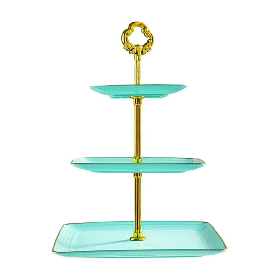 3-Tier Cake Stand,Tiered Serving Stand,Dessert Tray Rack for Tea Party,Wedding,Festival Celebration and Daily Life
