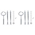 thumbnail image 1 of 3 Tier Cake Tray Stand Handle Cupcake Dessert Plate, Cake Stand Hardware Tiered Tray, Stacking Cupcake Stand Fittings, Hardware Fitting Holder for Wedding Party Dessert Serving Decoration, 1 of 9