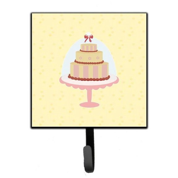 3 Tier Cake on Yellow Leash or Key Holder