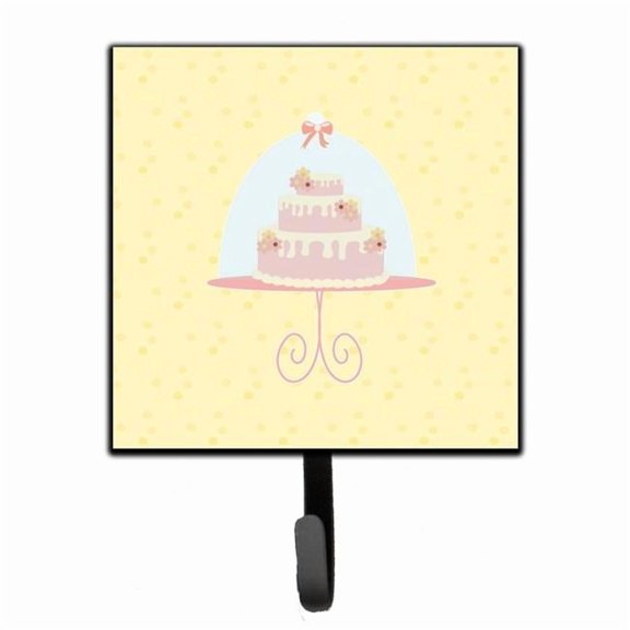 3 Tier Cake on Yellow Leash or Key Holder