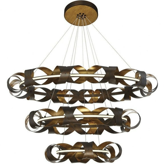 3 Tier Chandelier 3 Light Eurofase Lighting 30082-014