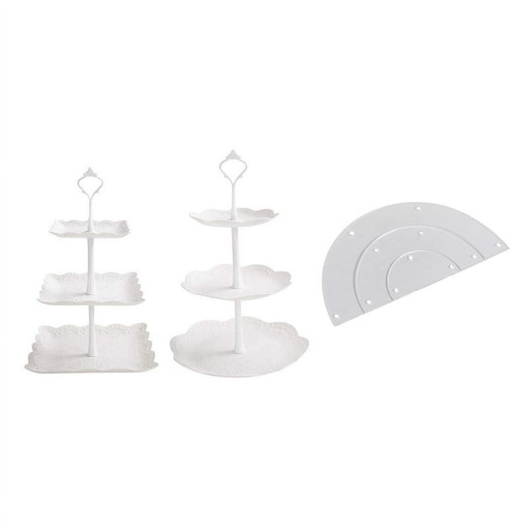 3 piece flat pack cake stand
