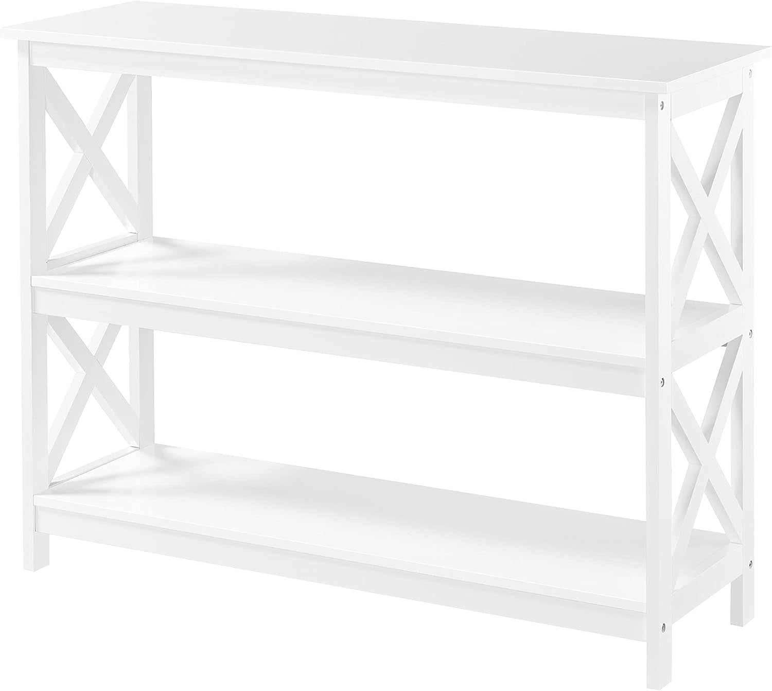 3 Tier Console & Sofa with Narrow Long Entryway for Small Space