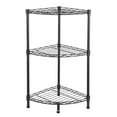 thumbnail image 1 of 3-Tier Corner Wire Shelving, 1 of 5