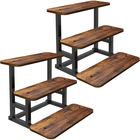 3 Tier Cupcake Stand with Metal Frame 2 Pack