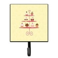 thumbnail image 1 of 3 Tier Cupcakes on Yellow Leash or Key Holder, 1 of 1